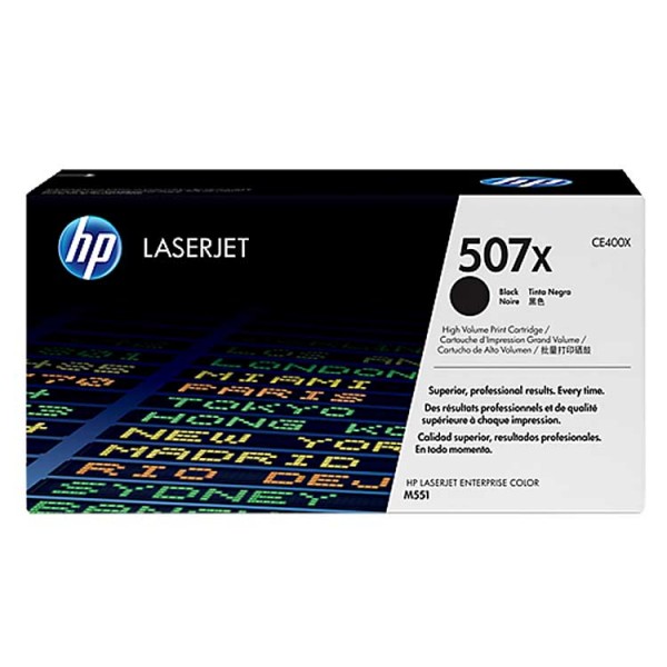 HP 507X Laserjet Toner CE400X black