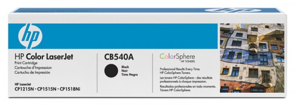 HP Color Laserjet Toner CB540A black