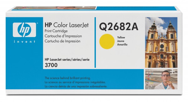 HP Color Laserjet Toner Q2682A yellow