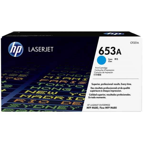 HP Color Laserjet Toner CF321A cyan