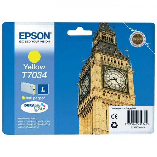 Epson T7034 Tinte yellow C13T70344010